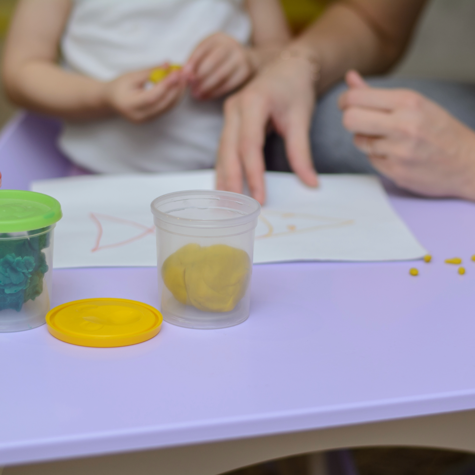 DRAMA THERAPY woman and child