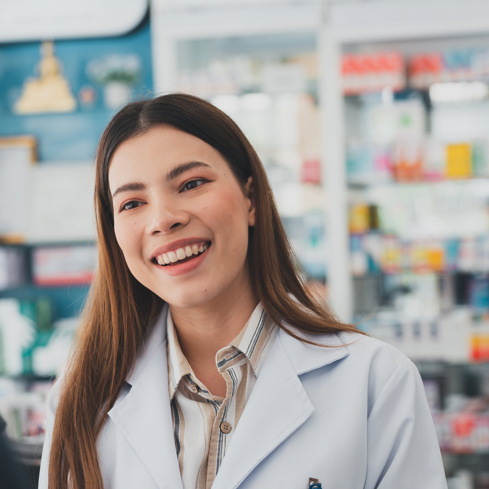 Untitled-35 (13) team of medical professionals in pharmacy stock room